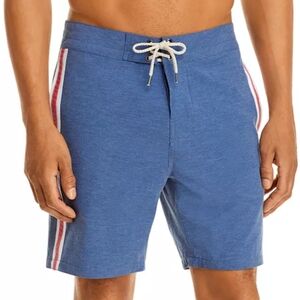 Faherty Retro Surf‎ Stripe Board Shorts NWT (Size 36)